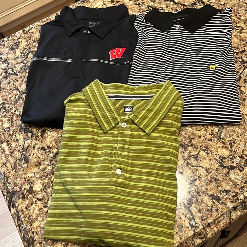 Bundle of 3 Golf Polos - all size large